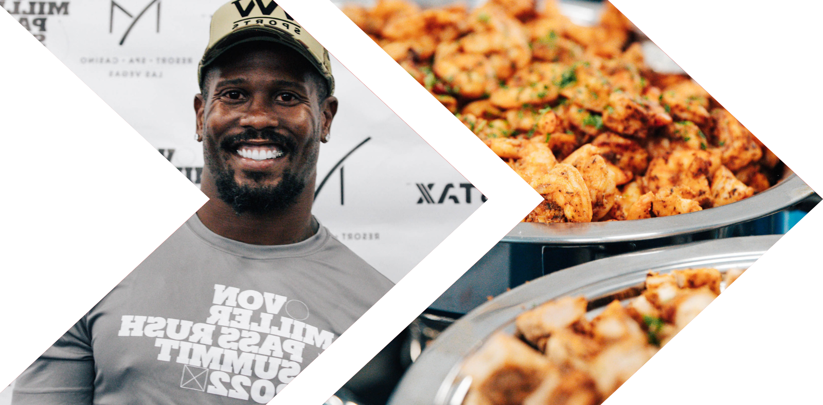 Pivot Culinary is in the news! Von Miller, NFL, Pass Rush Summit, Philanthropic